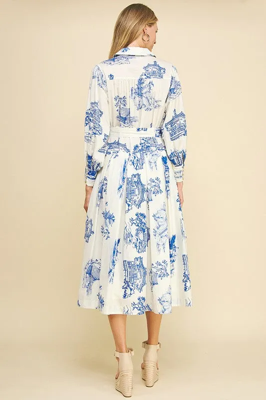 Marseille Toile Dress