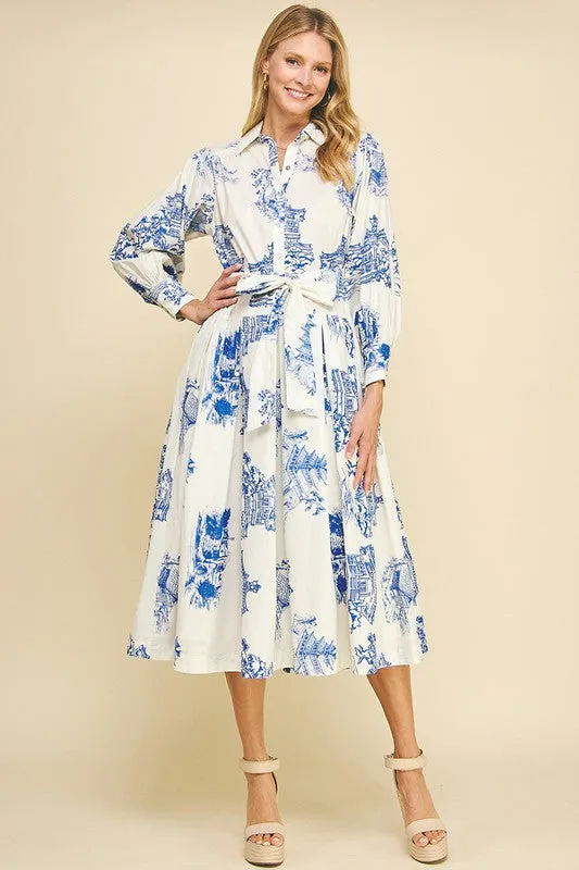 Marseille Toile Dress