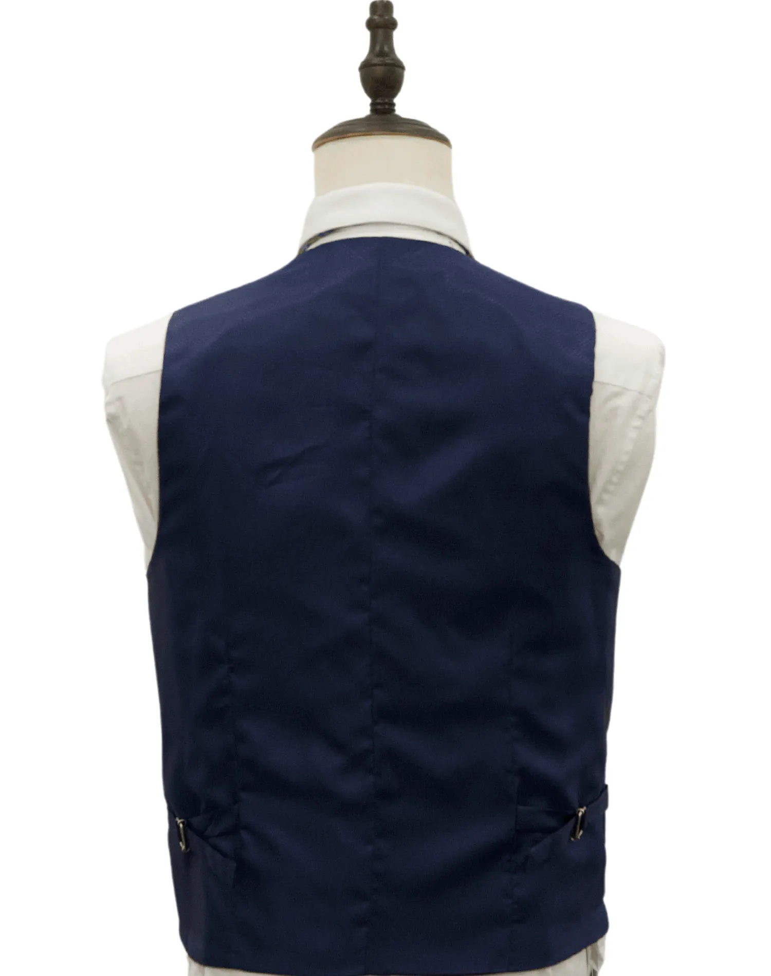 Mazari Vested Modern Fit Suit - Paris Blue 1500
