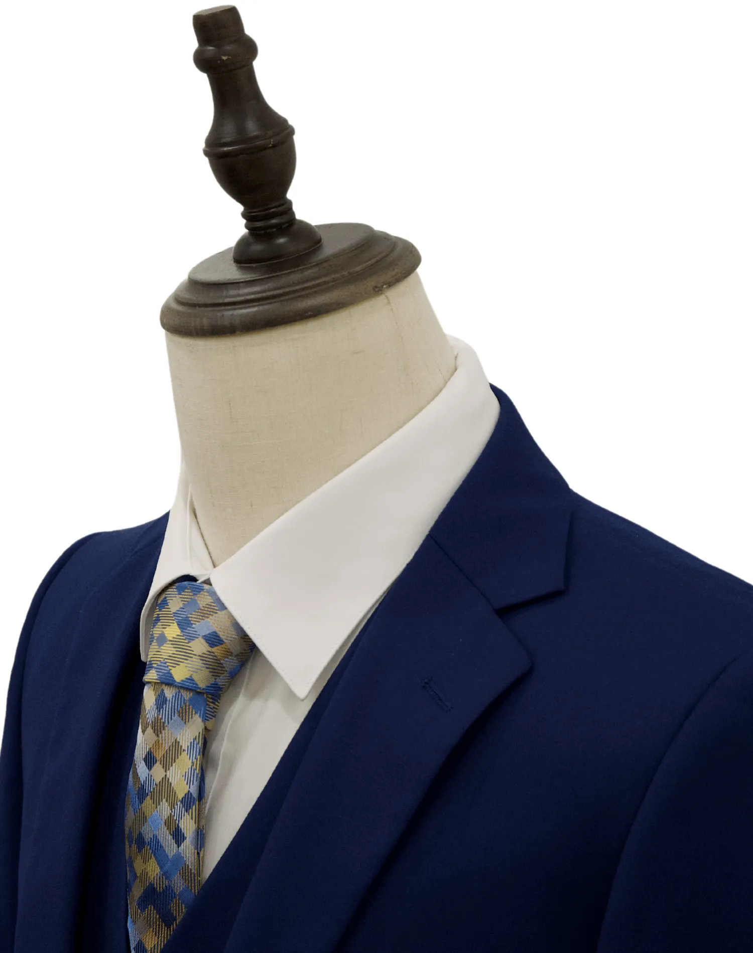 Mazari Vested Modern Fit Suit - Paris Blue 1500