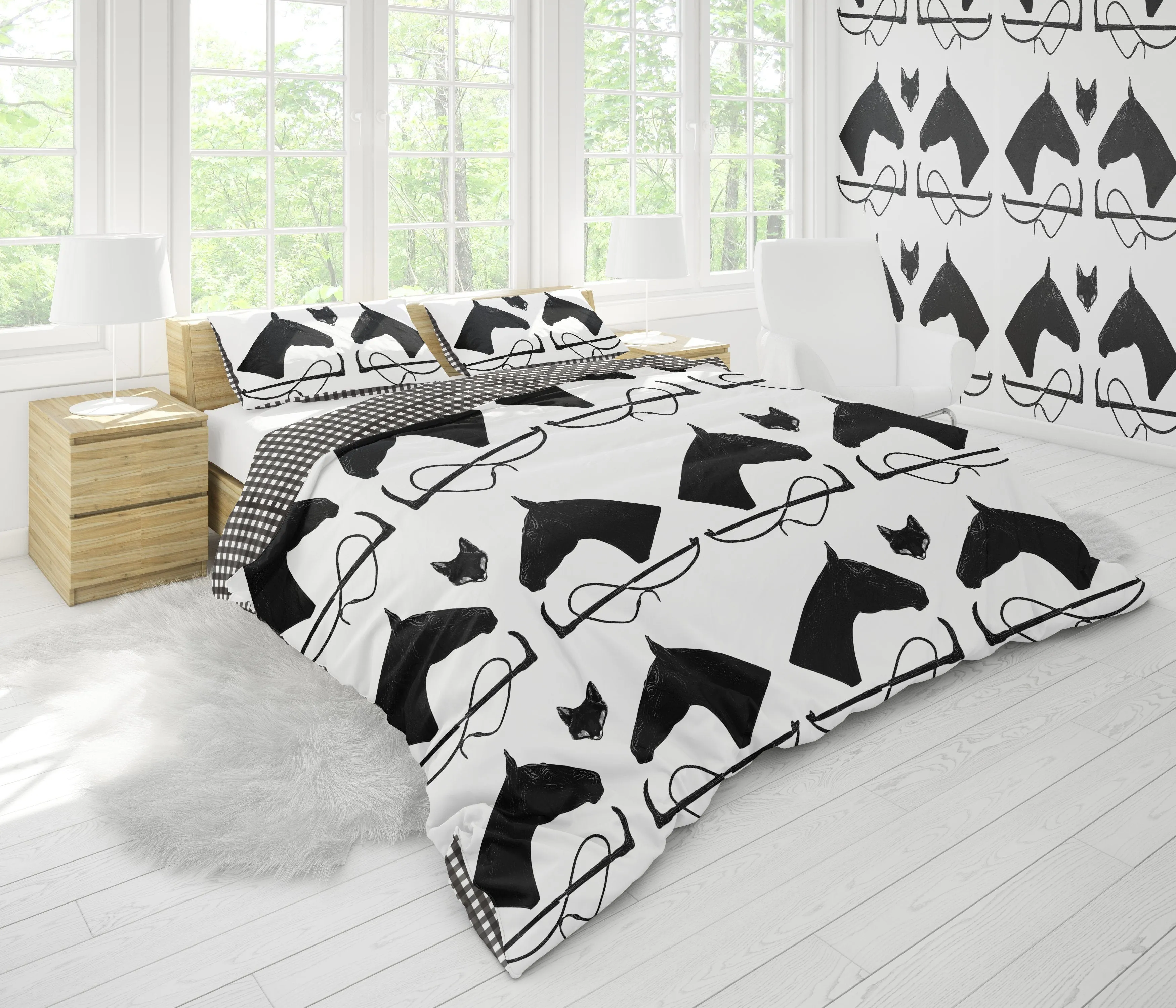 MILLBROOK DUVET IN BLACK