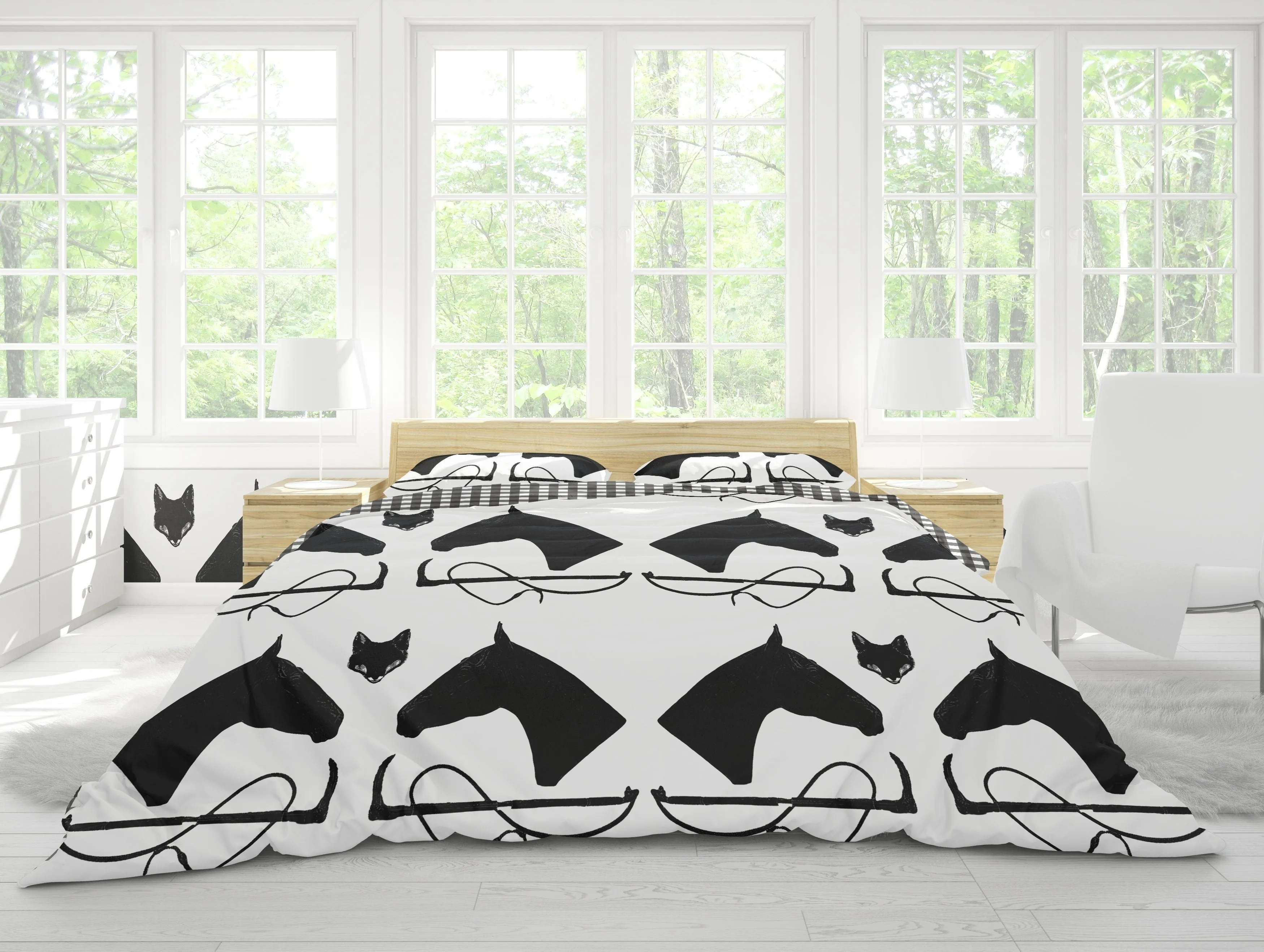 MILLBROOK DUVET IN BLACK