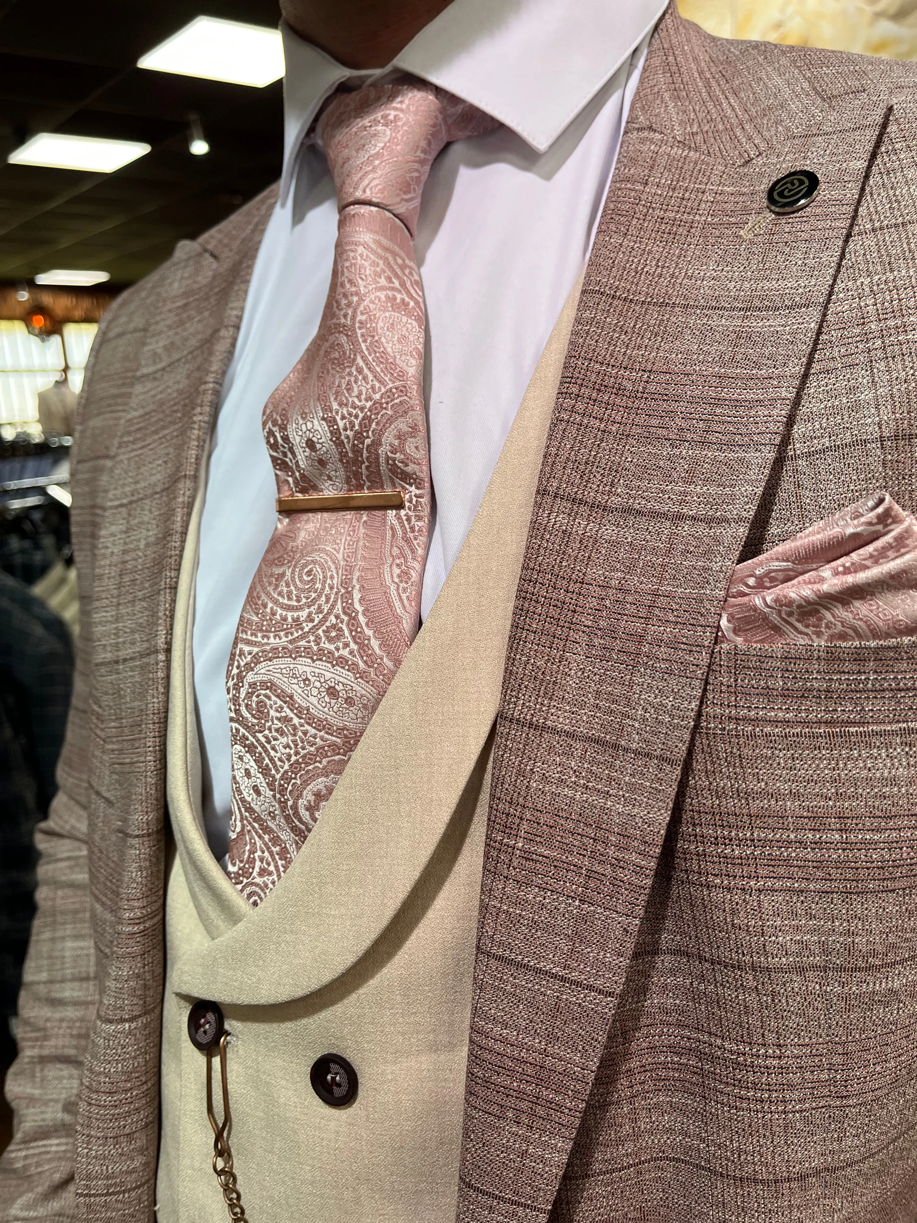 Montana - Dusty Pink 3 Piece Suit