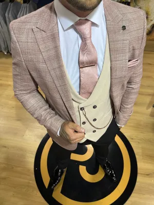 Montana - Dusty Pink 3 Piece Suit