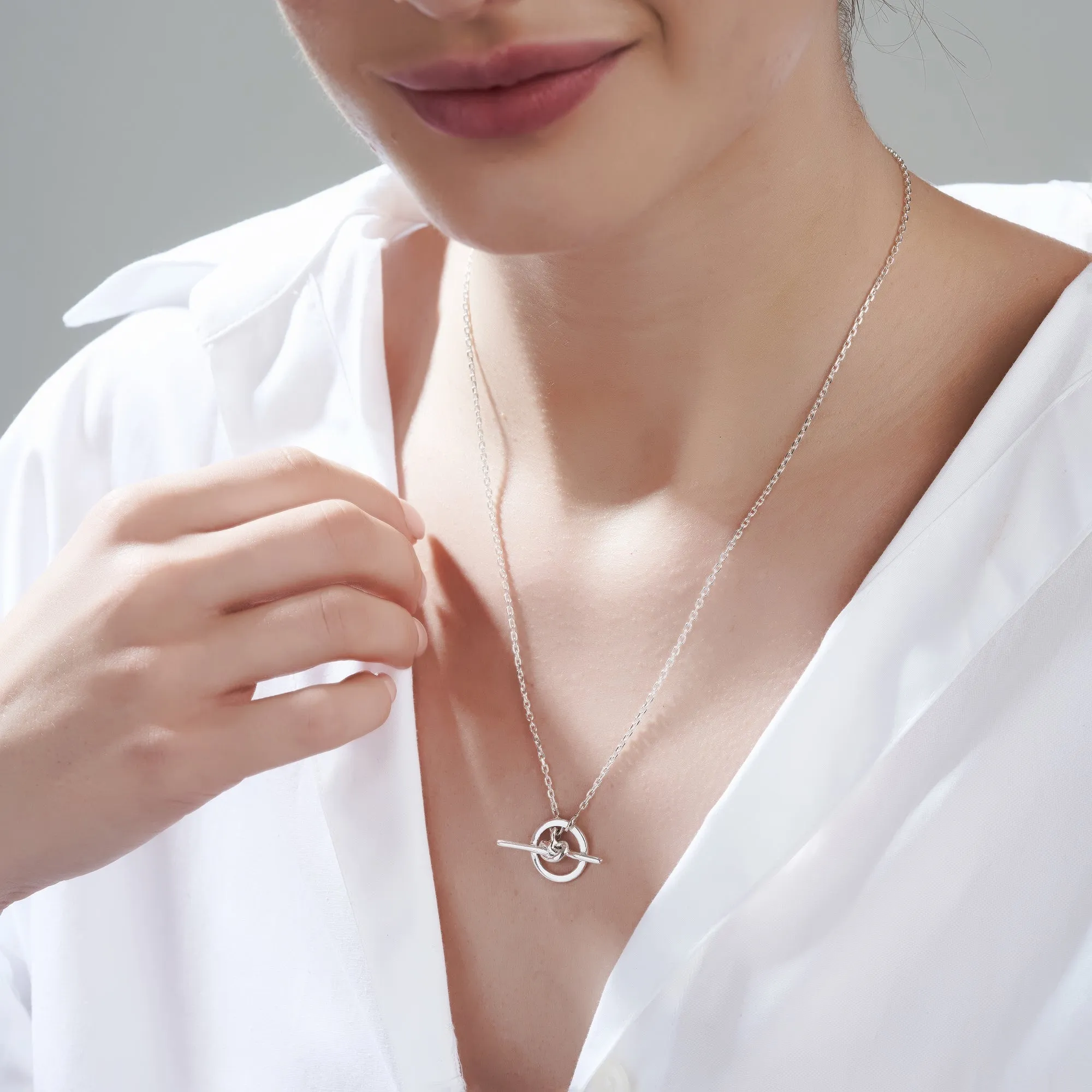 Mysha Knotted Circle of Life Pendant