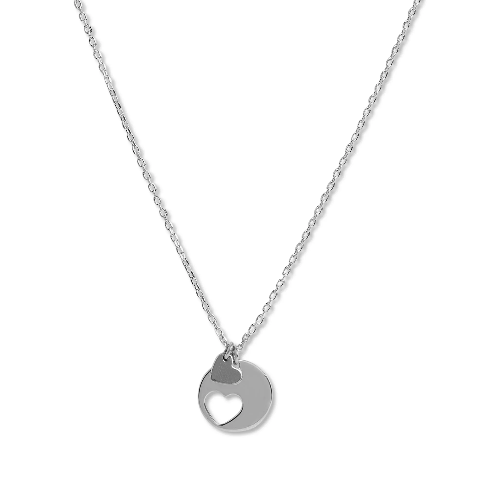 Mysha Personalized Couples' Heart Puzzle Pendant