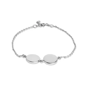 Mysha Personalized Eternal Dual Initial Circle Bracelet