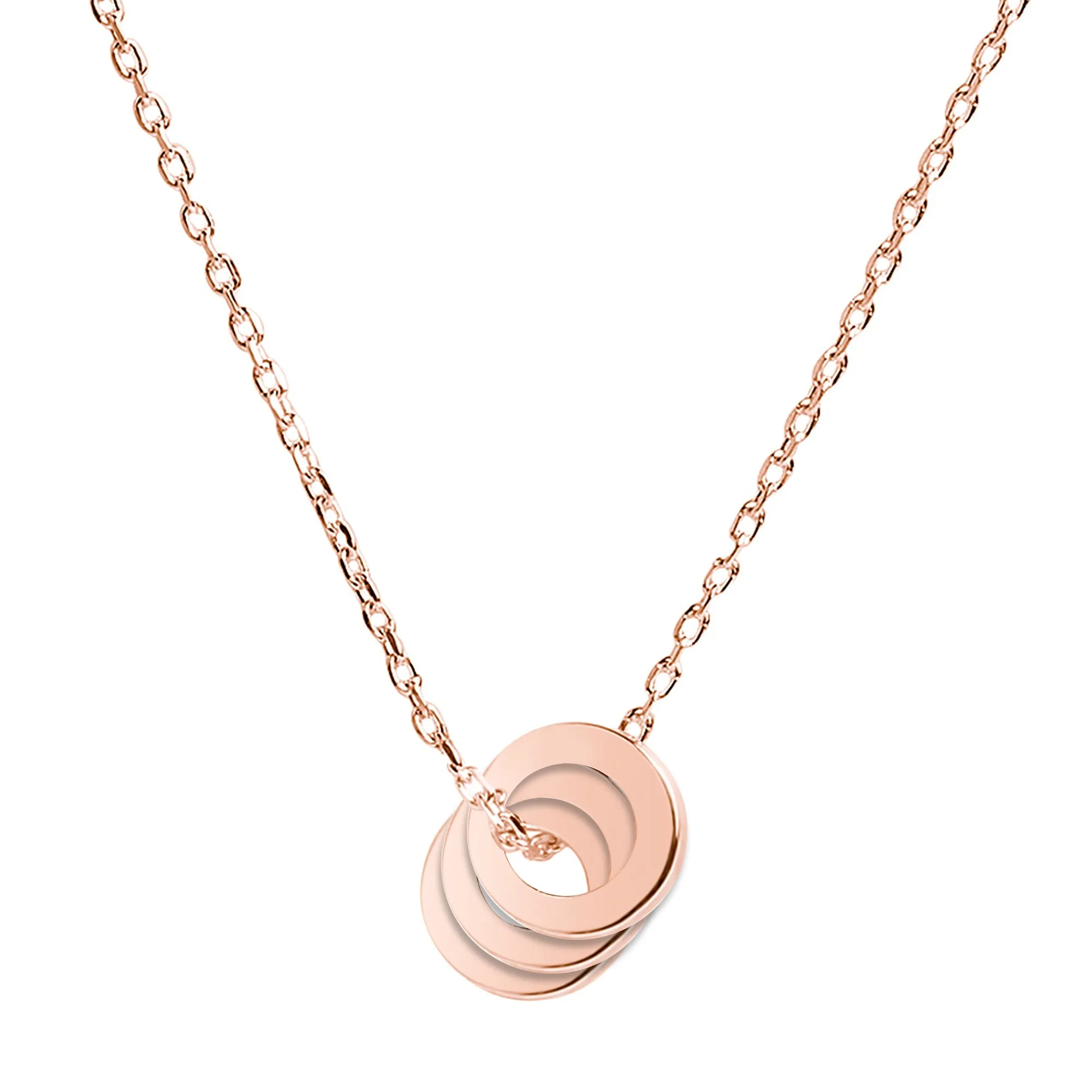Mysha Triple Ring of Peace Pendant