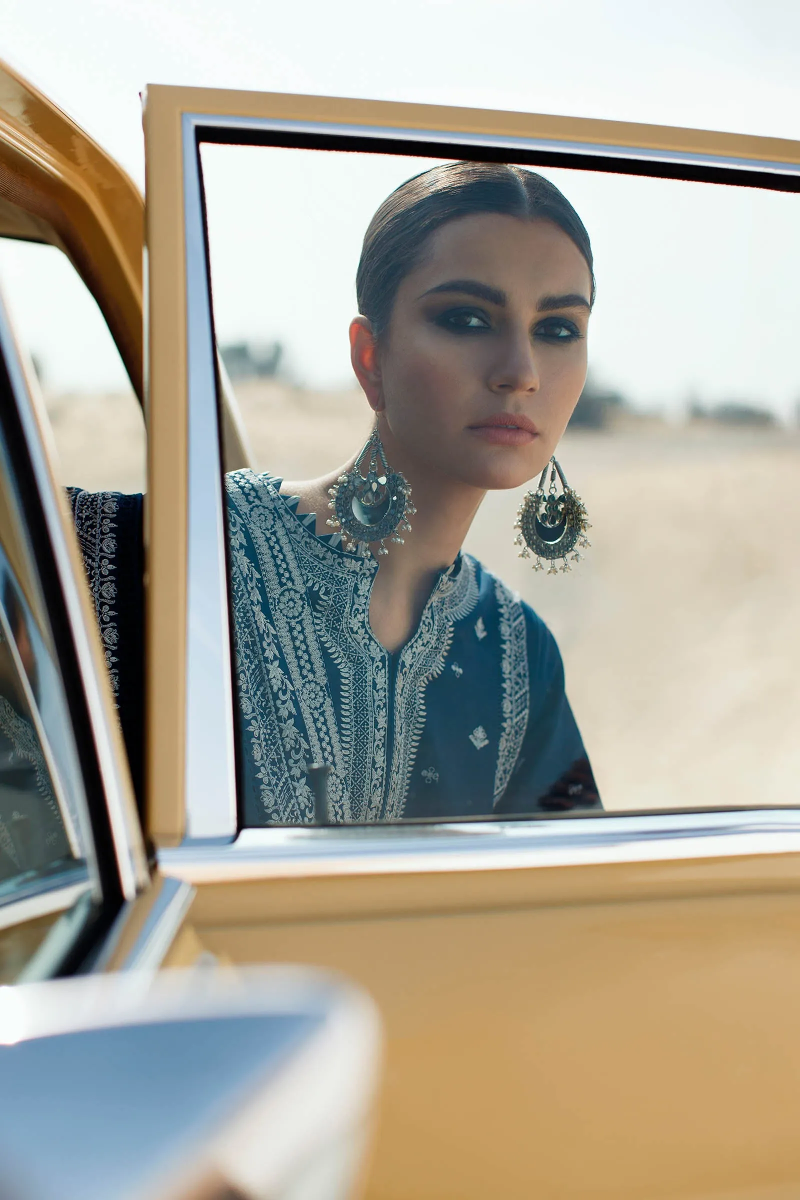 NEGIN (ZL22-14 B) | Zaha Summer Lawn Collection 2022 | Unstitched Embroidered Lawn Suits