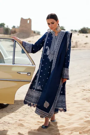 NEGIN (ZL22-14 B) | Zaha Summer Lawn Collection 2022 | Unstitched Embroidered Lawn Suits