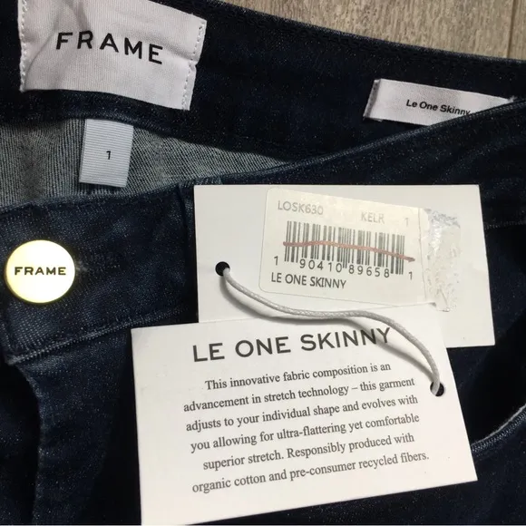 NWT Frame Denim Le One Skinny Jean Mid-rise in Keller
