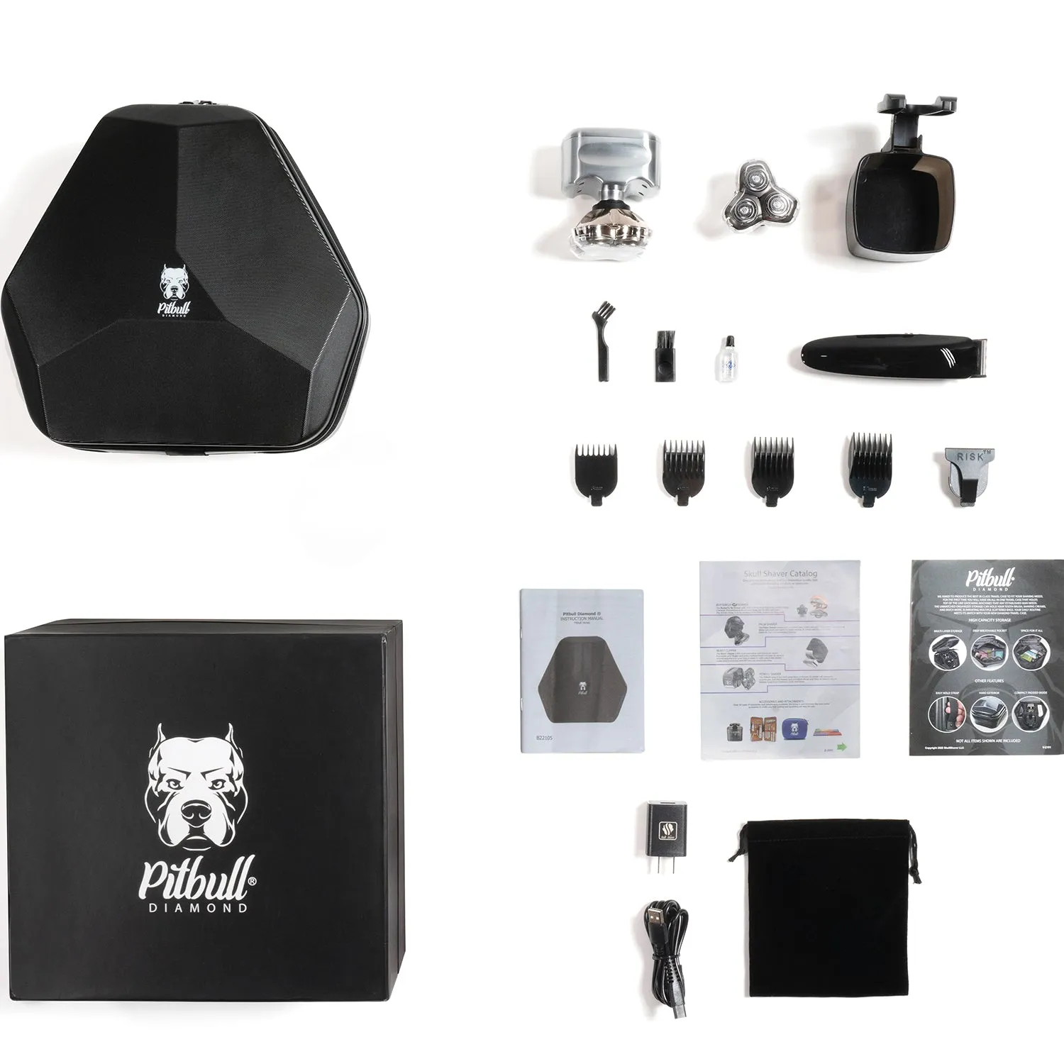 Pitbull Diamond PRO Head and Face Shaver