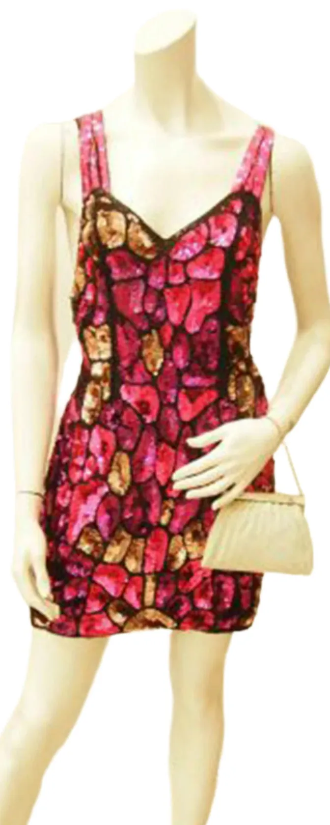 Purple Sequinned Showstopper