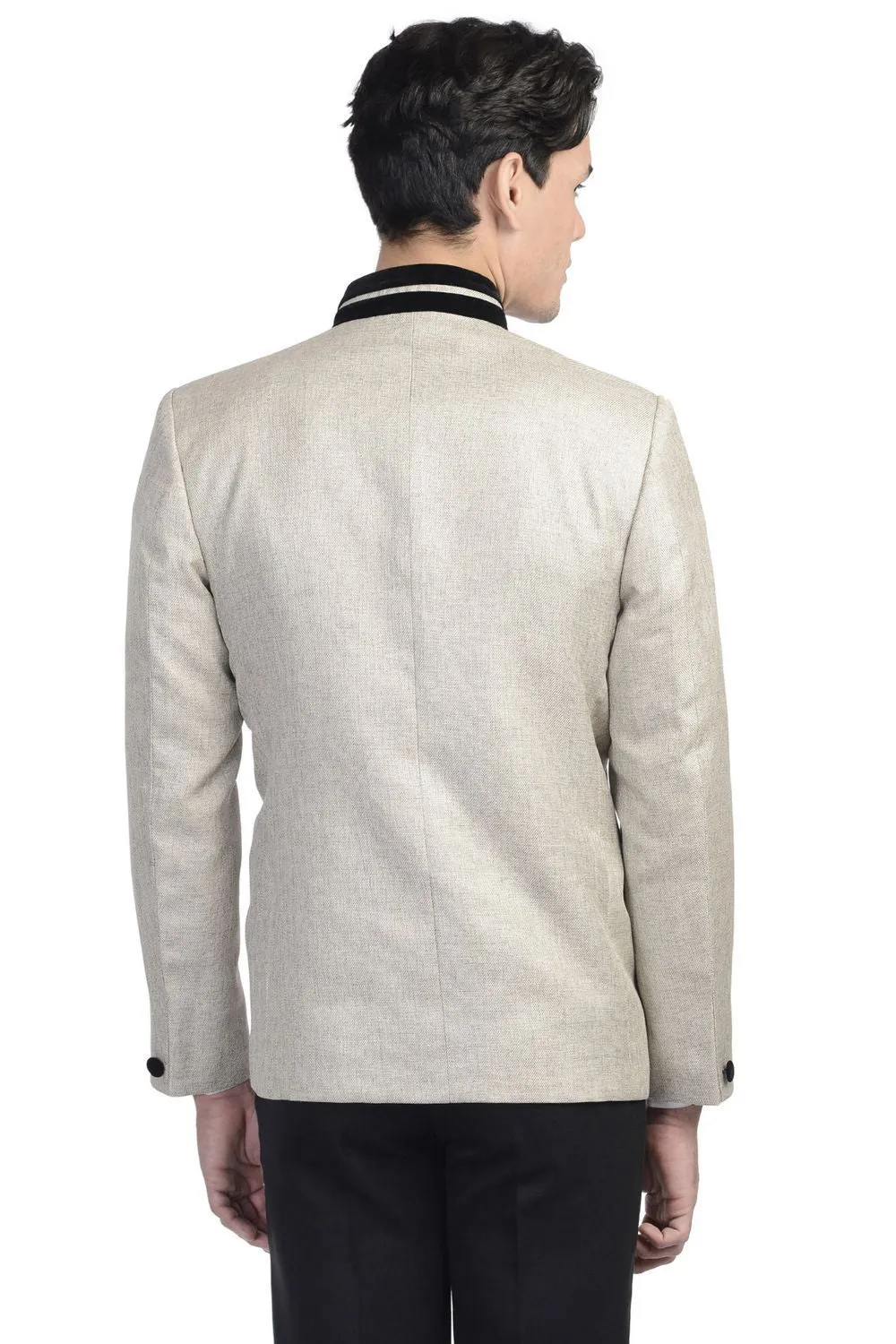 Rayon Beige Bandhgala