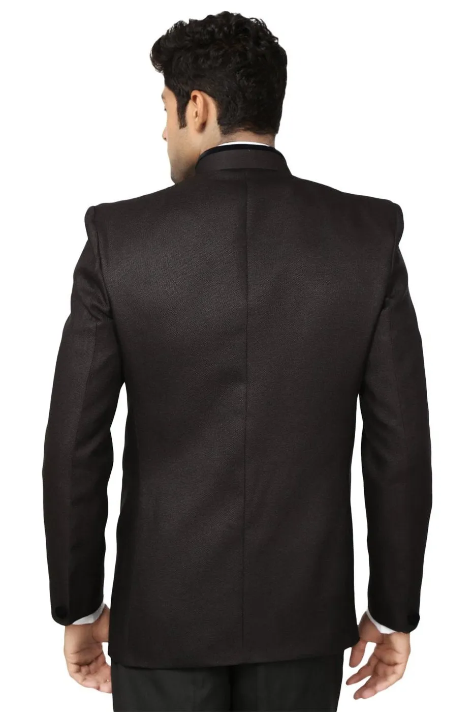 Rayon Black Bandhgala