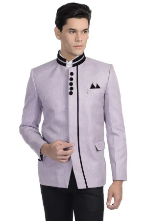 Rayon Purple Bandhgala