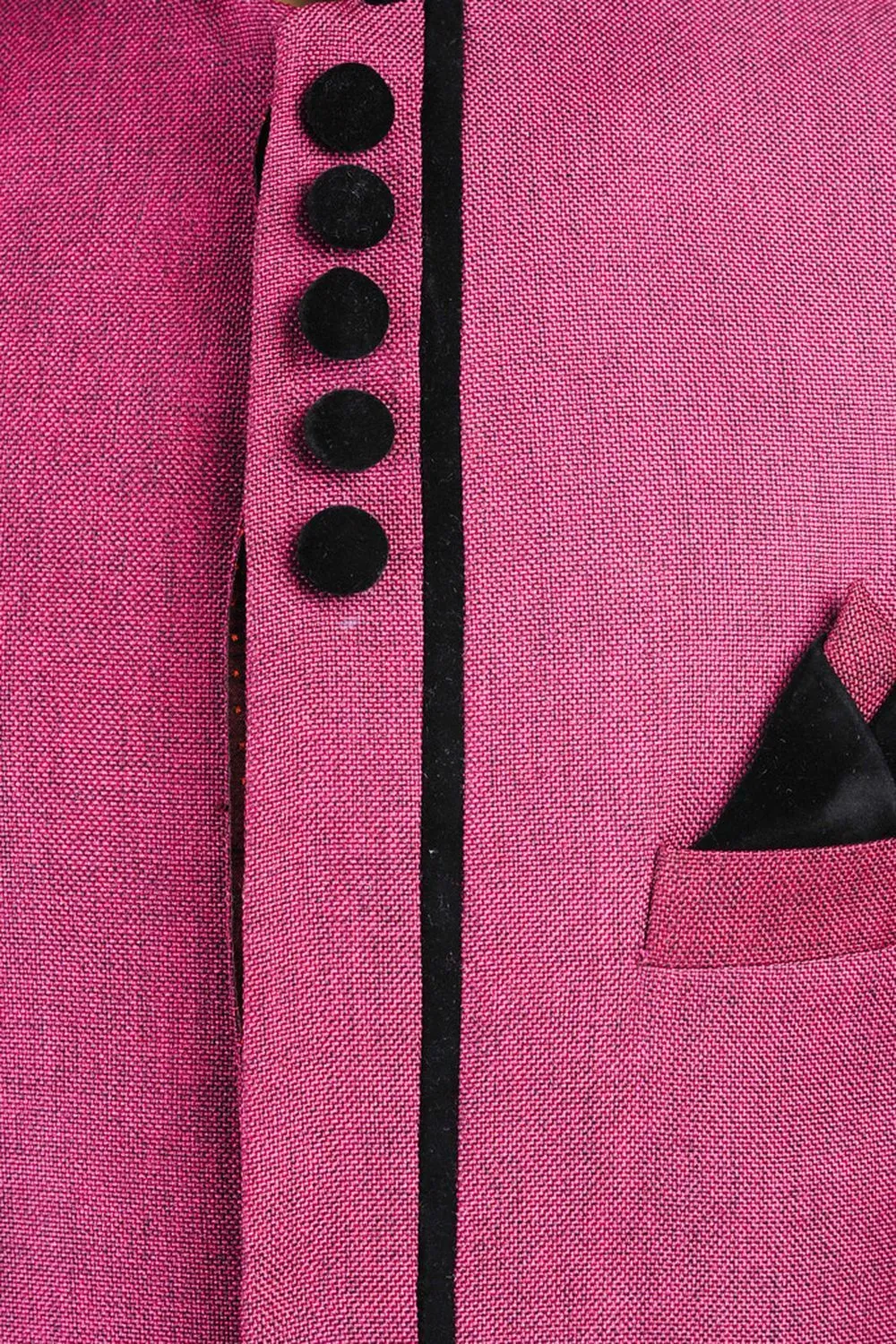 Rayon Red Bandhgala