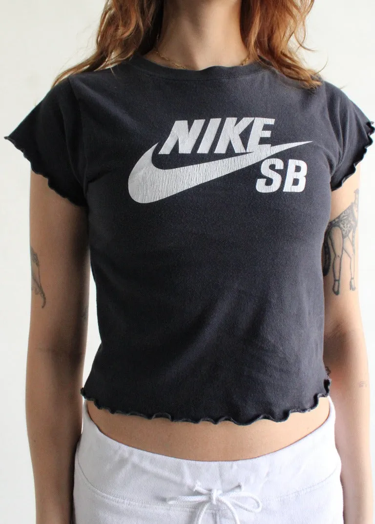 RCYCLD Sport Brand Lettuce Edge Baby Tee
