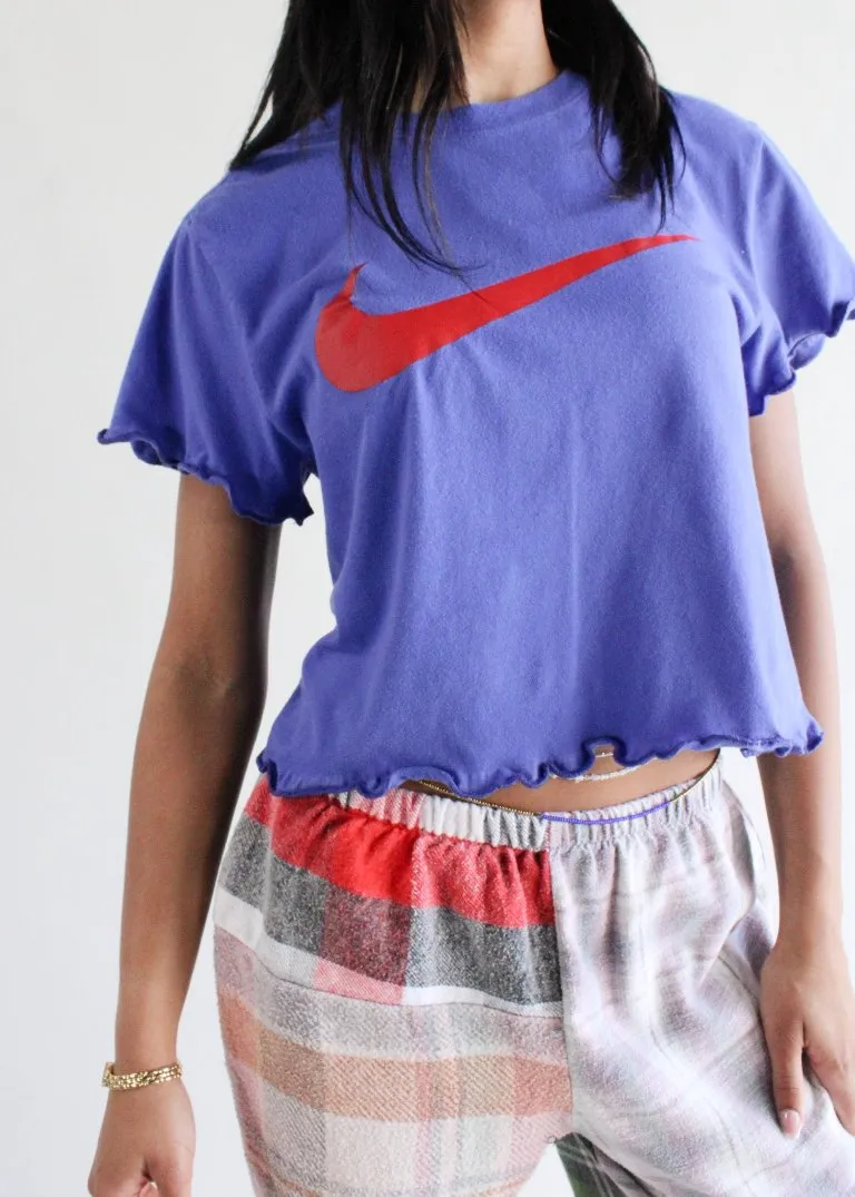 RCYCLD Sport Brand Lettuce Edge Baby Tee