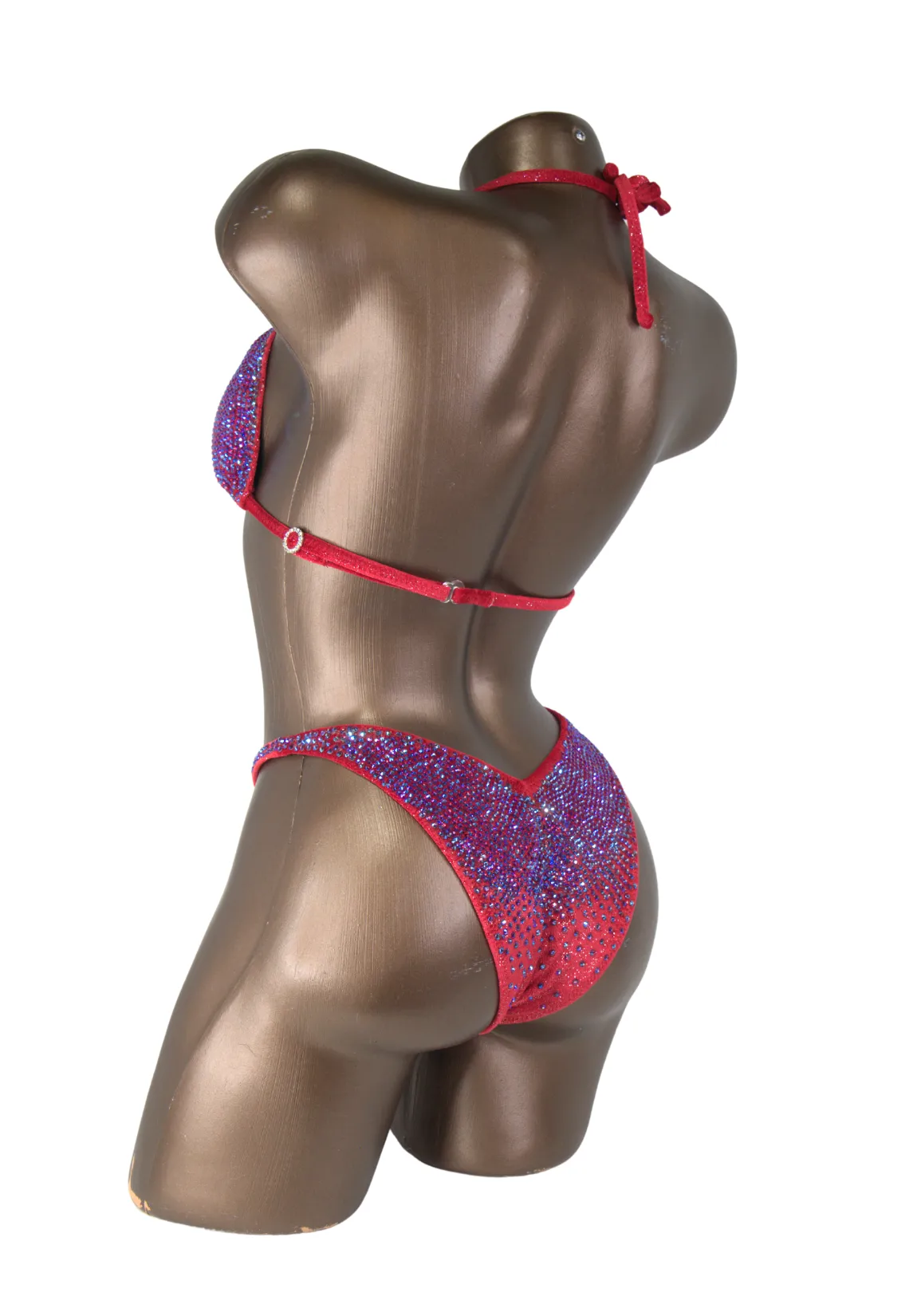 Ready Made Blue on Red Wellness Suit