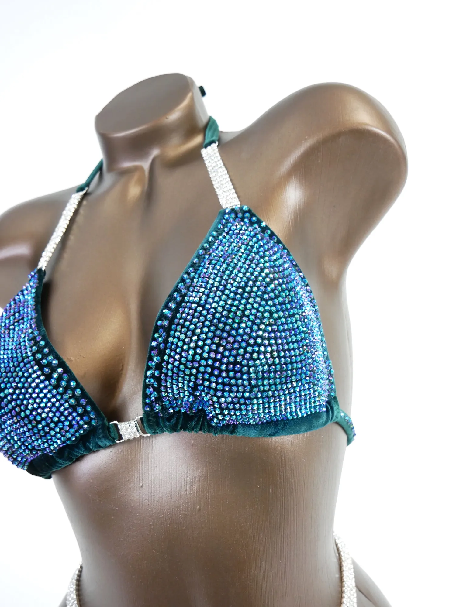 Ready Made Dark Teal AB Figure Suit