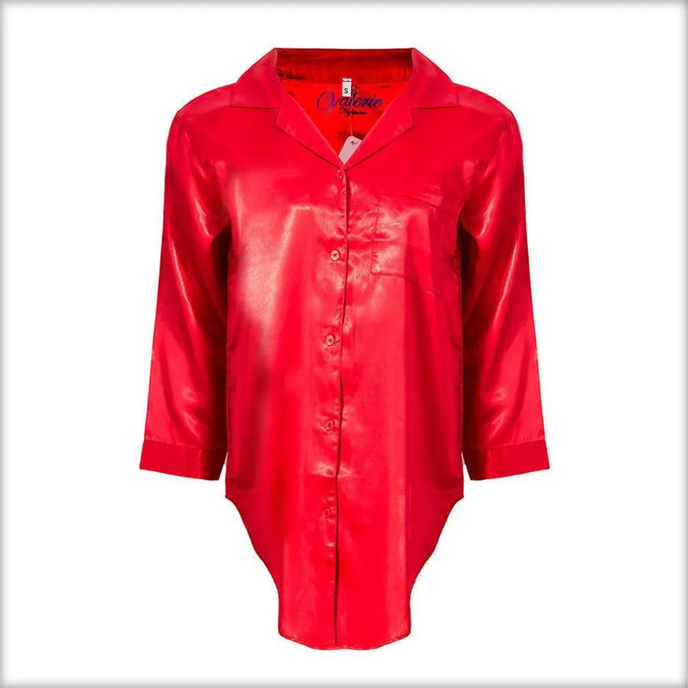 Red Satin Nightwear