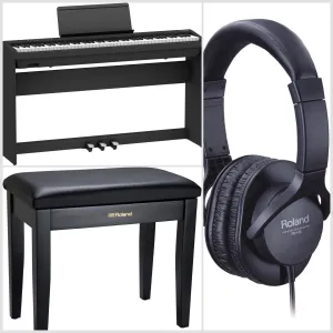 Roland FP-30X Portable Digital Piano Black Bundle