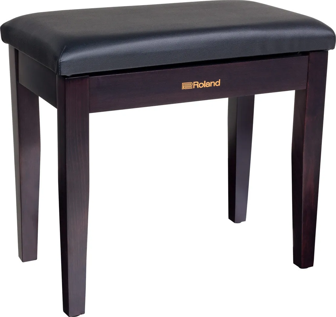 Roland RPB-100RW Piano Bench with Storage in Dark Rosewood