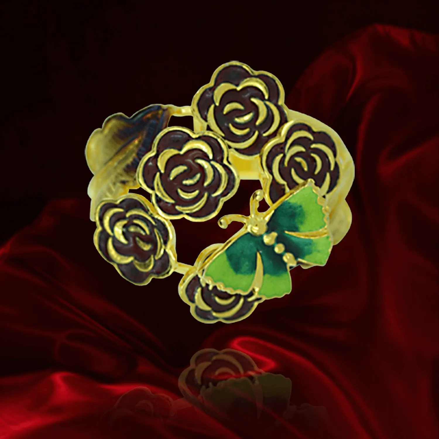 Rose Circle Ring