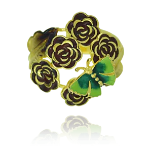 Rose Circle Ring