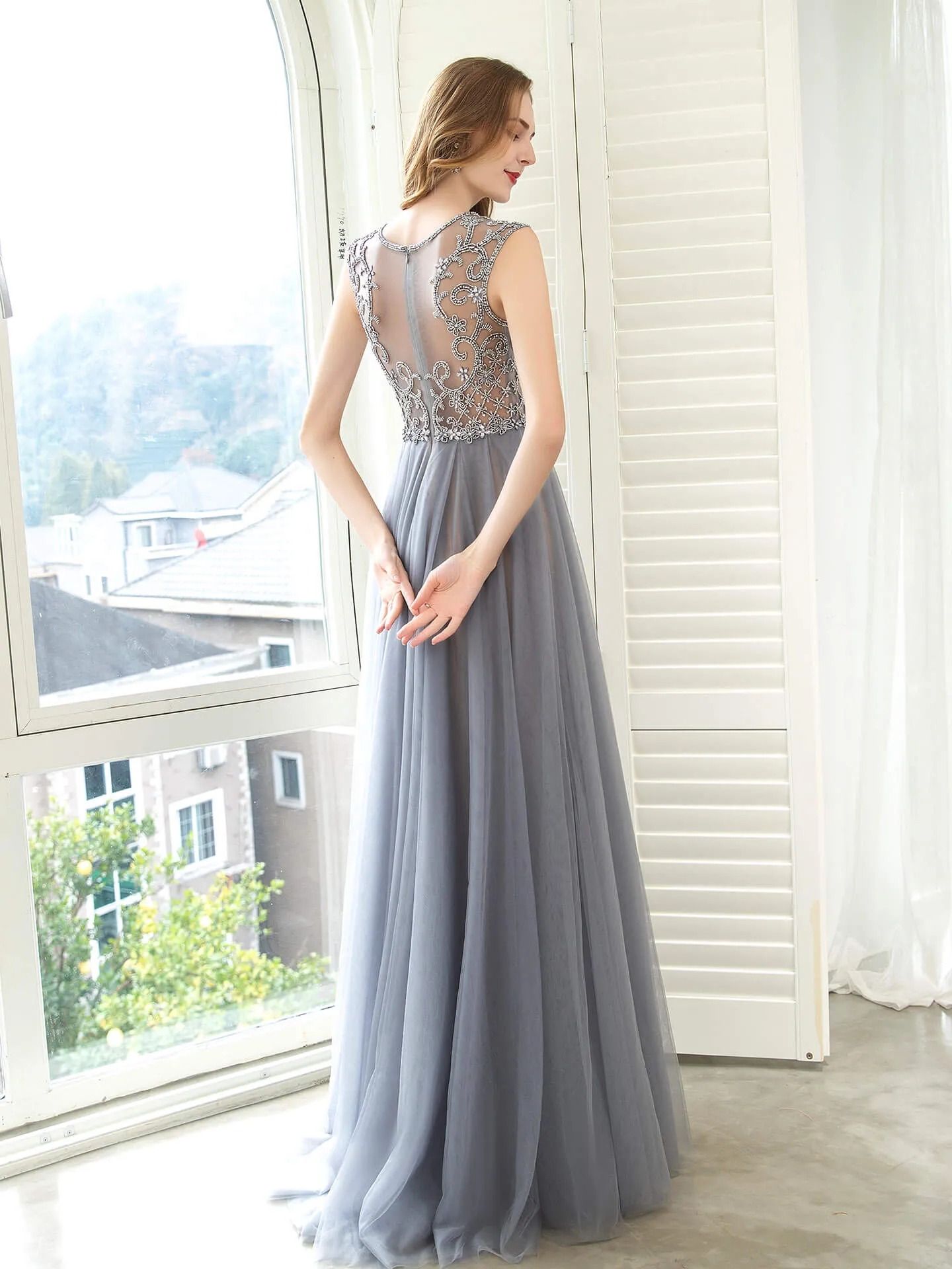 Roycebridal Roycebridal Mermaid / Trumpet Luxurious Glittering Fairy Sexy Formal Evening Dresses Prom Dresses Sleeveless