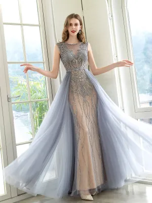 Roycebridal Roycebridal Mermaid / Trumpet Luxurious Glittering Fairy Sexy Formal Evening Dresses Prom Dresses Sleeveless