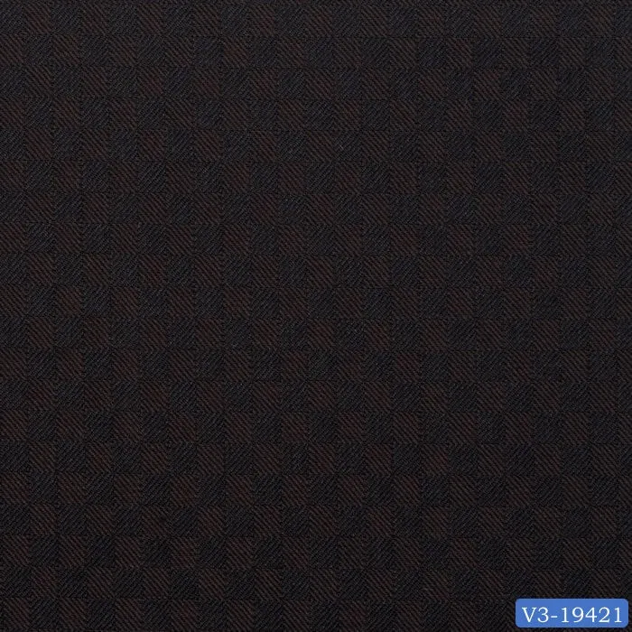 Rust Black Self Design Print Long Tuxedo