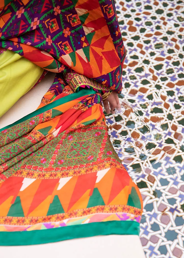 Saha | Hussain Rehar Sarab Summer Lawn Collection 2022 Vol-02 | Unstitched Embroidered Lawn Suits