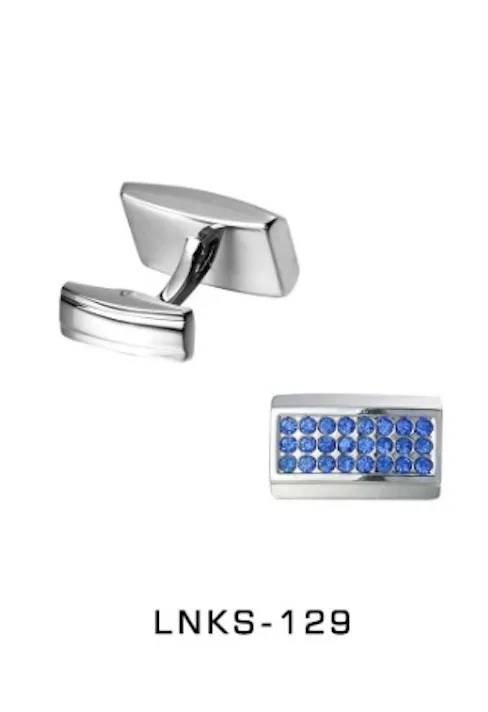 Sapphire Plate Cufflinks