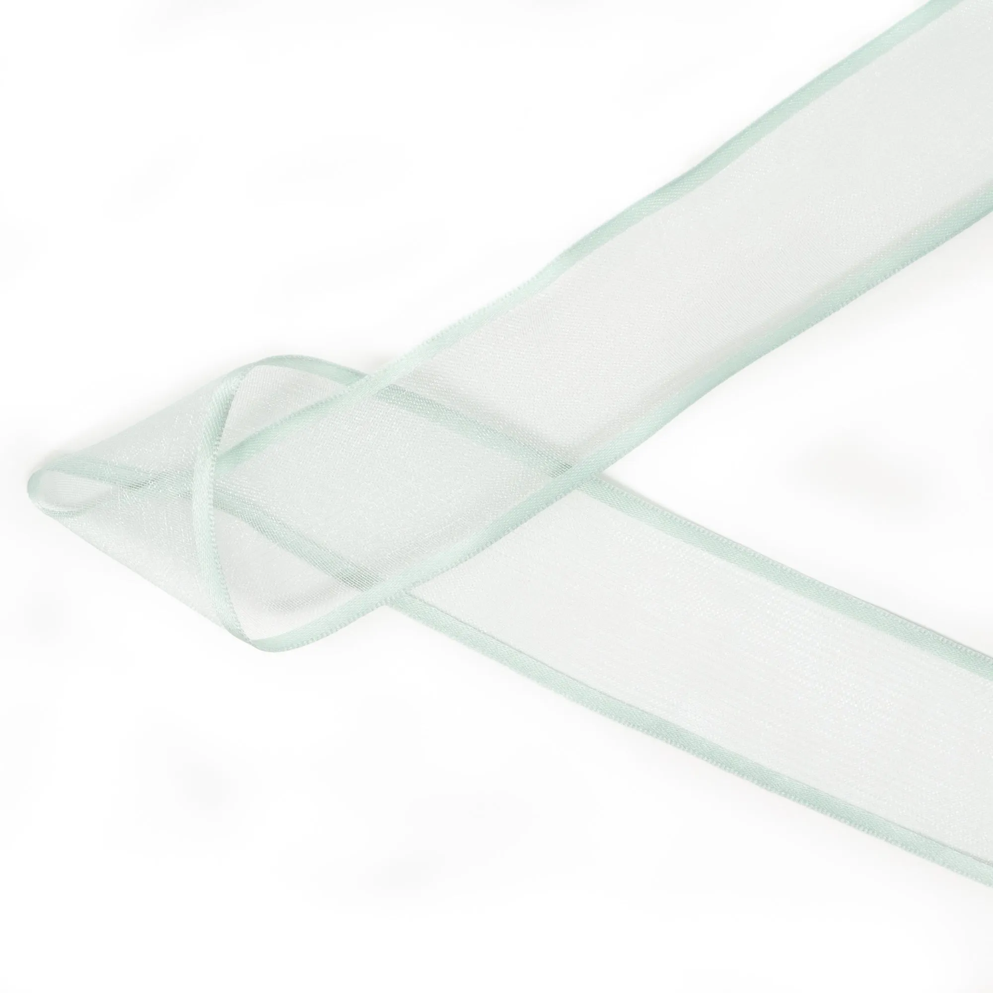 Satin Edge Wired Sheer Ribbon