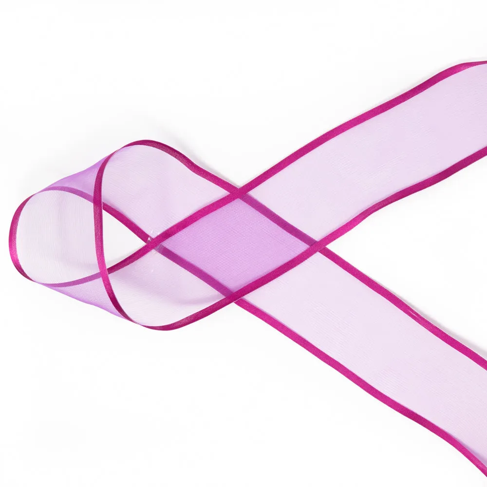 Satin Edge Wired Sheer Ribbon
