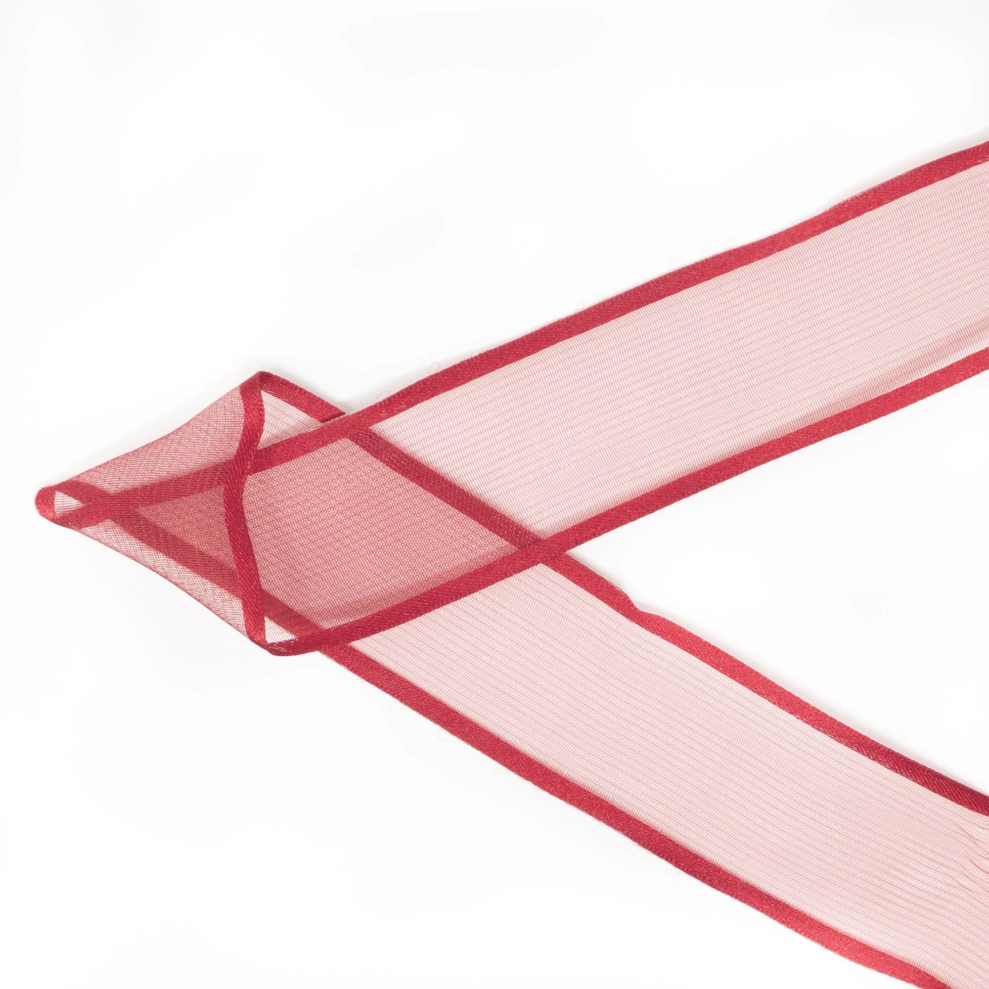 Satin Edge Wired Sheer Ribbon