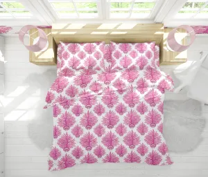 SEA BLOOMS DUVET IN PINK