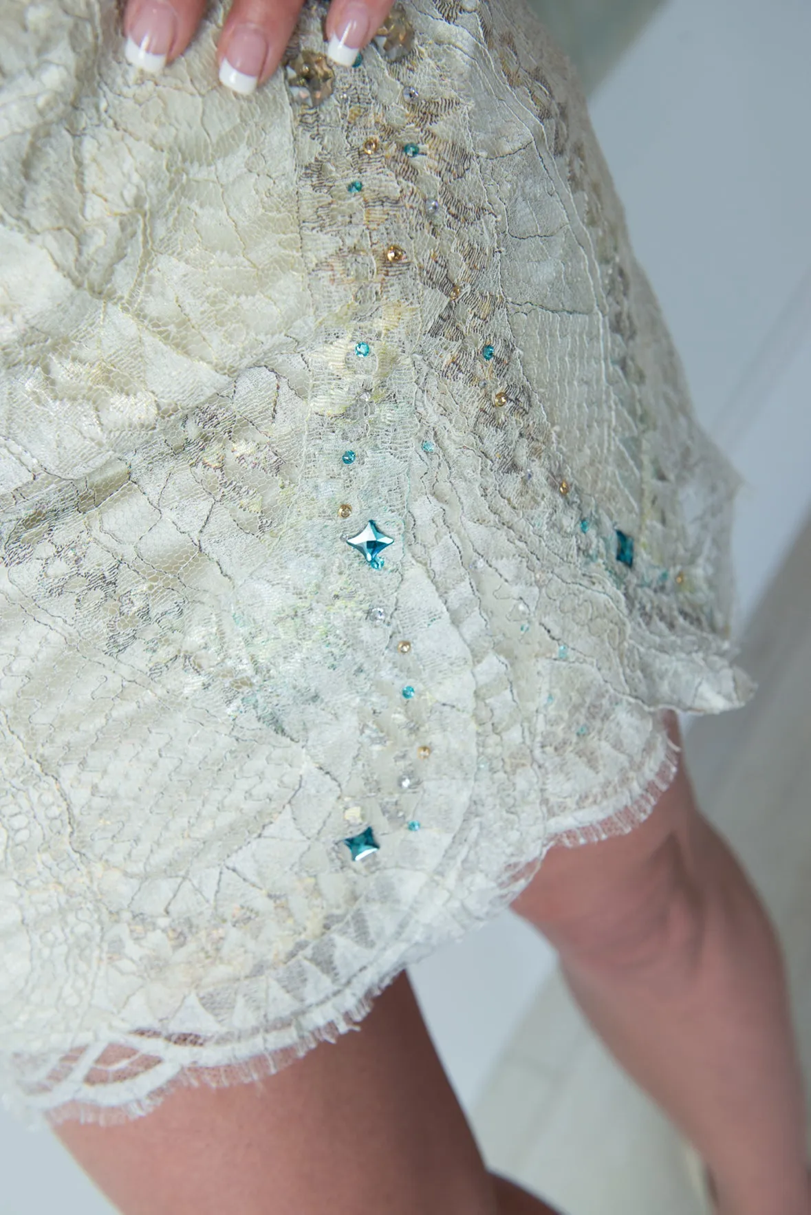 Solstiss Lace Mermaid Gown - Linda Asaf Bridal