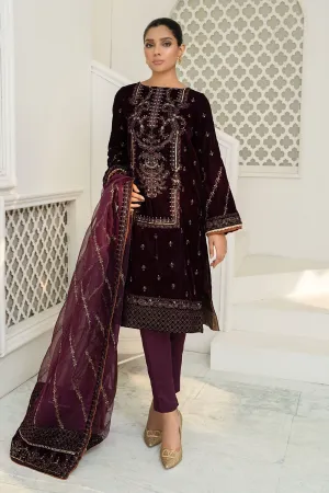 Suit Purple SF-W22-11 | Maria B Ready to Wear