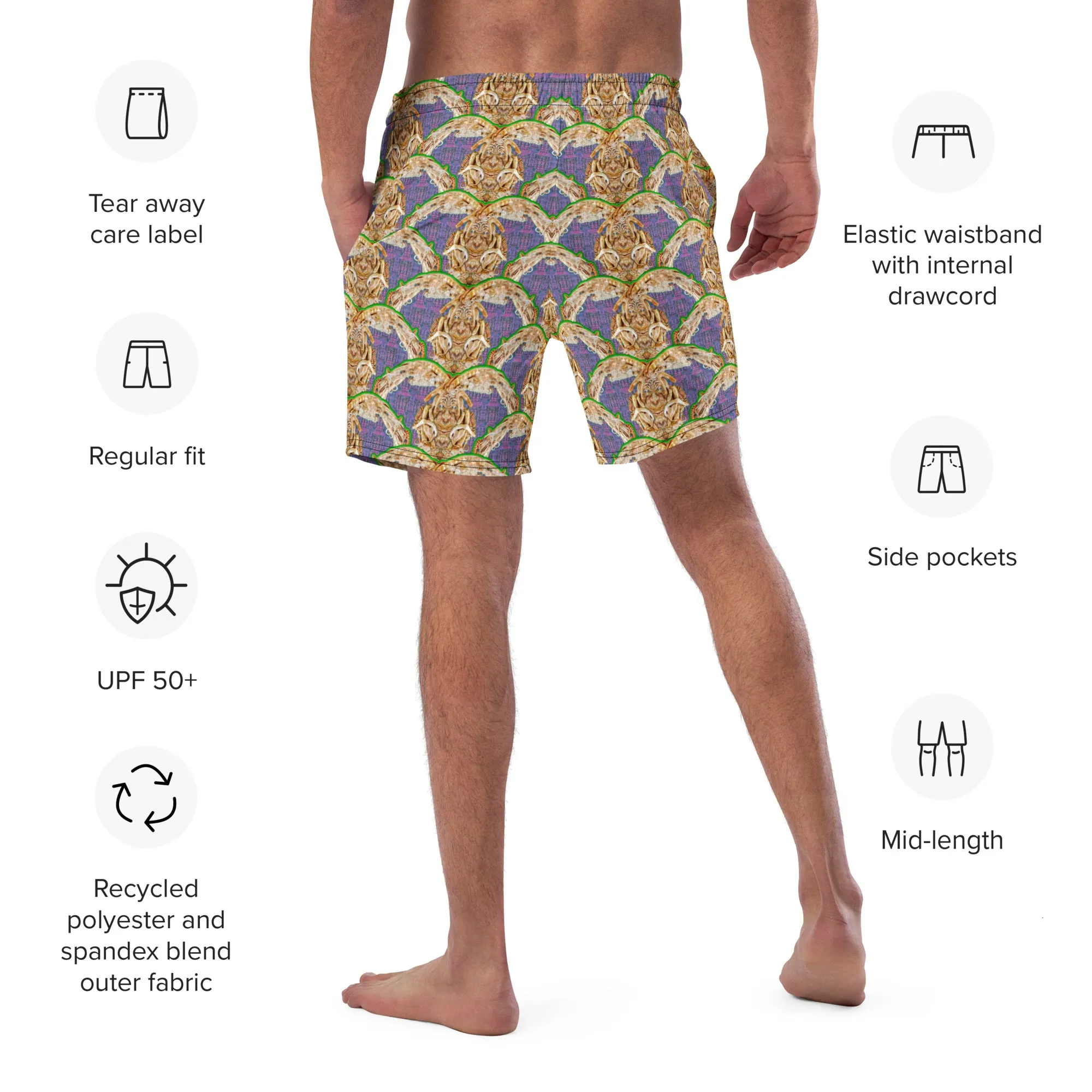Swim Trunks (Virilis)(Ouroboros Smith Butterfly) RJSTH@Fabric#5 RJSTHS2023 RJS