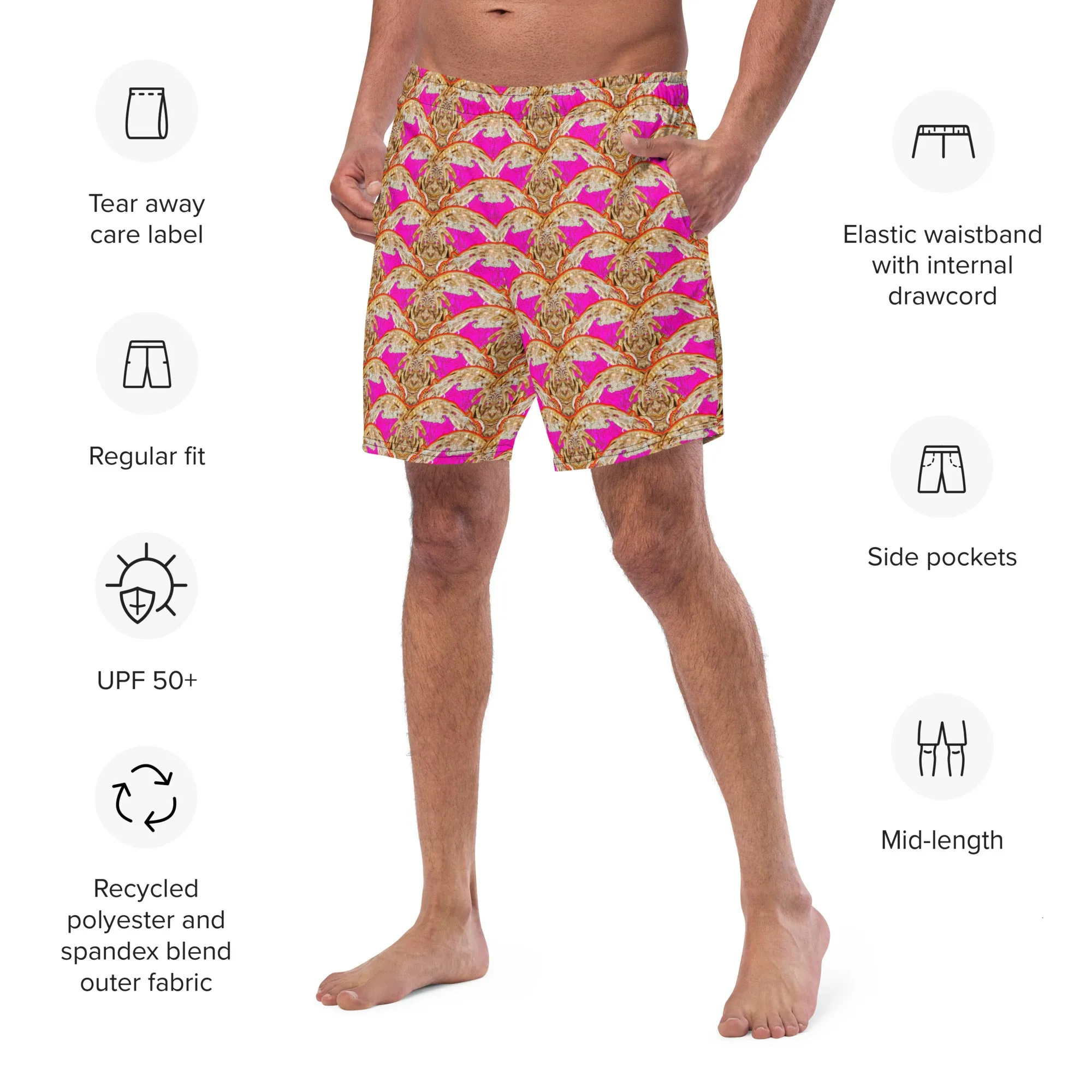 Swim Trunks (Virilis)(Ouroboros Smith Butterfly) RJSTH@Fabric#7 RJSTHS2023 RJS