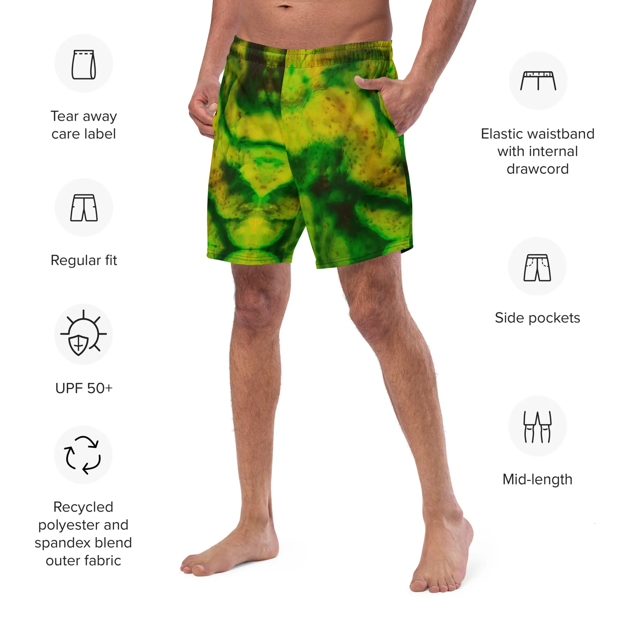 Swim Trunks (Virilis)(Purely Jade Light) RJSTHS2023 RJS