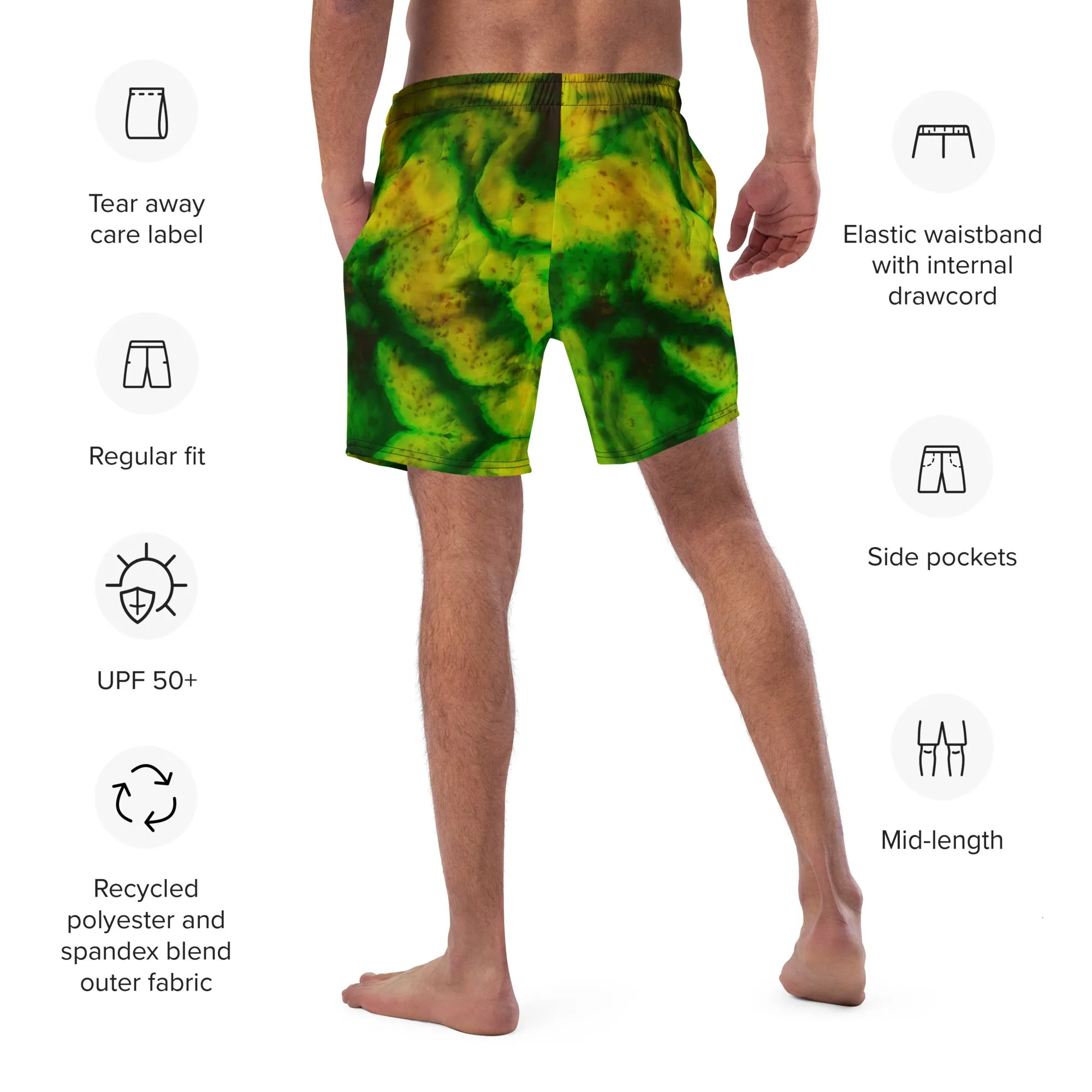 Swim Trunks (Virilis)(Purely Jade Light) RJSTHS2023 RJS