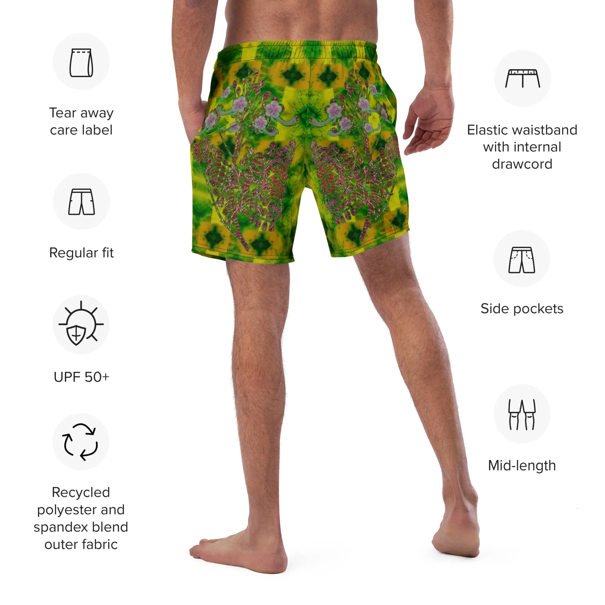Swim Trunks (Virilis)(WindSong Flower) RJSTH@Fabric#5 RJSTHS2023 RJS
