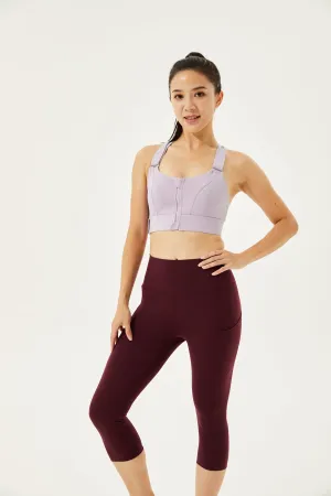 Tangs Display - High Intensity Fully Adjustable PowerFlex Sports Bra with Zip and Moulded Bra Cups (Up To 4XL)