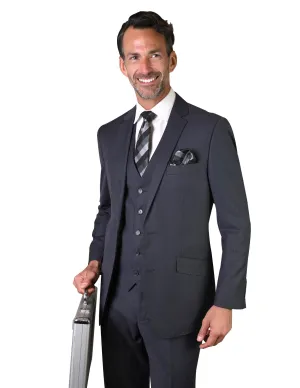 TRENTON DENIM TAILORED FIT 3 PC SUIT