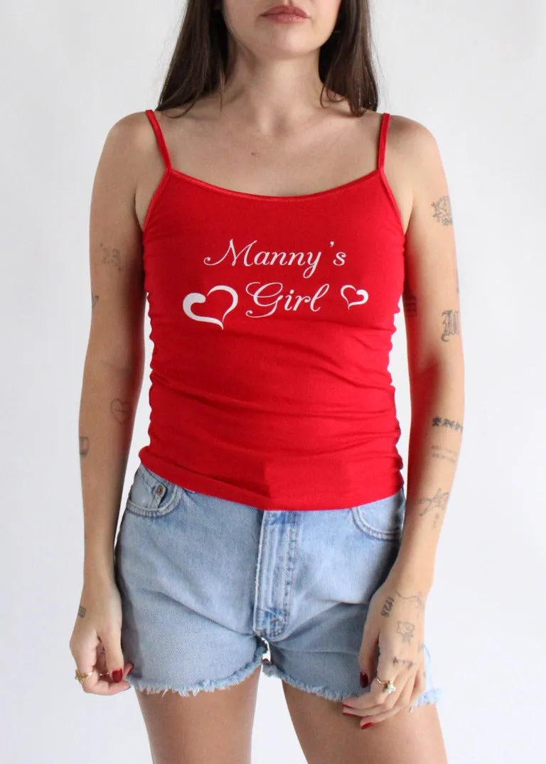 Vintage Manny's Girl Tank T0558