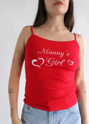 Vintage Manny's Girl Tank T0558